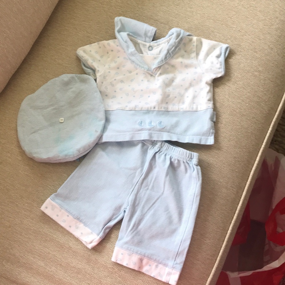 Letsgo baby little sailor suit 3 months